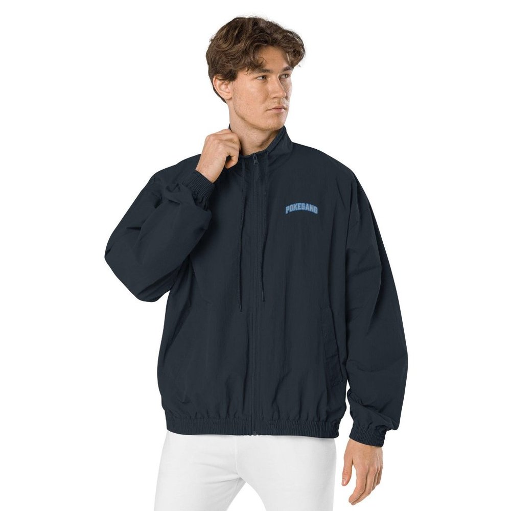 PokeGang Unisex French Navy Long Sleeve Full Zipped Inside 1963 Tracksuit Jacket